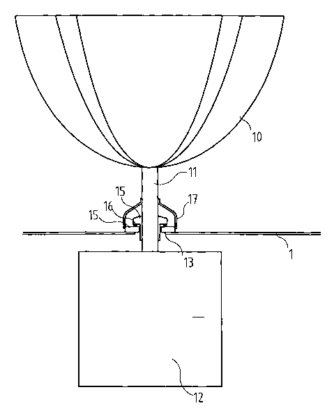 A single figure which represents the drawing illustrating the invention.